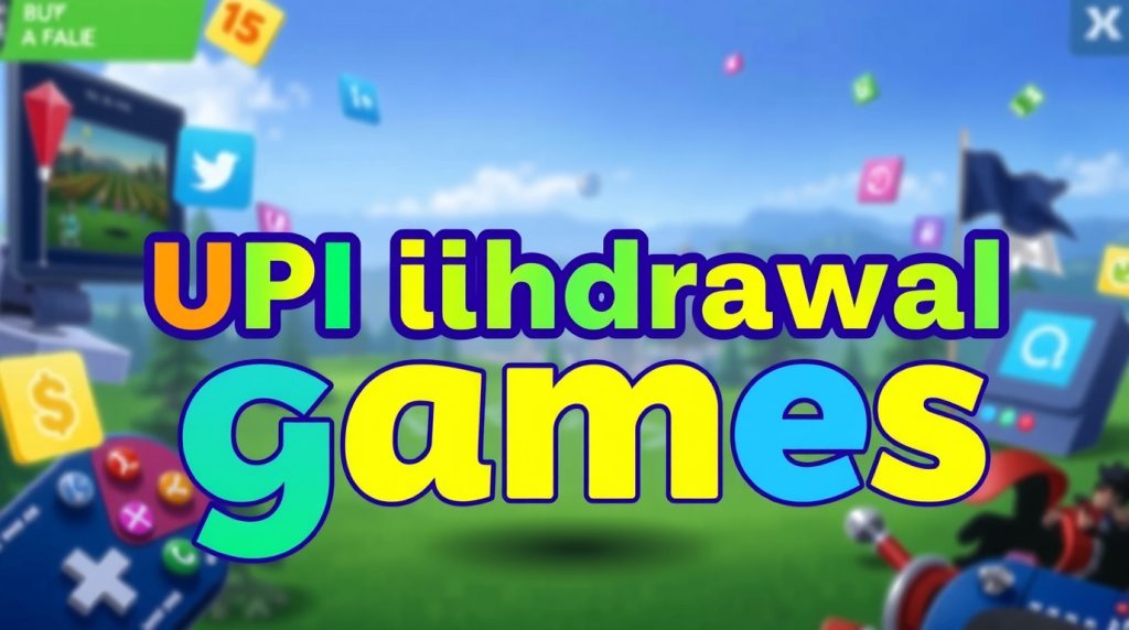 upi withdrawal games